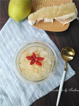 Sweet Pear and Grapefruit Soup