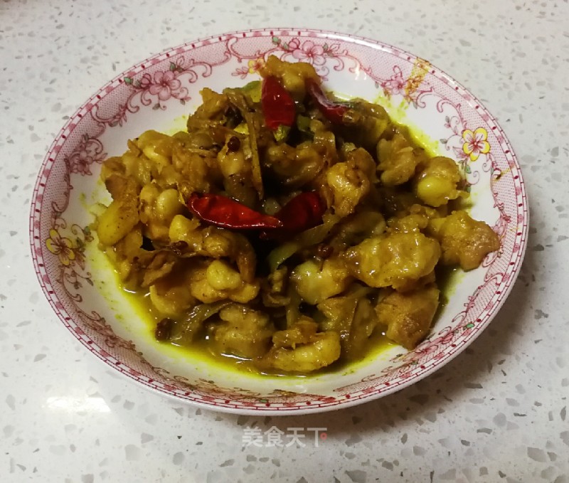 Curry Chicken Crispy Bone