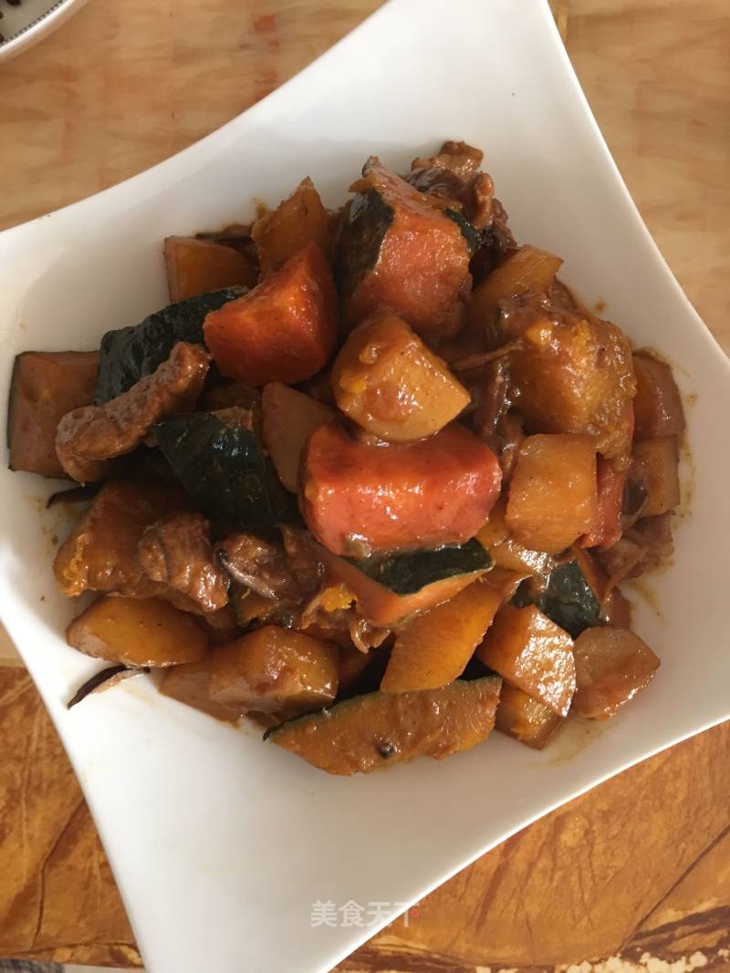 Stewed Pumpkin recipe
