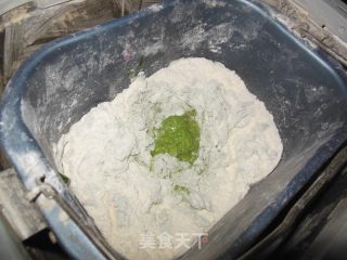 Hand-rolled Noodles with Spinach recipe