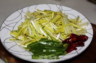 Spicy Stir-fried Garlic recipe