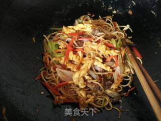 Delicious Fried Noodles recipe