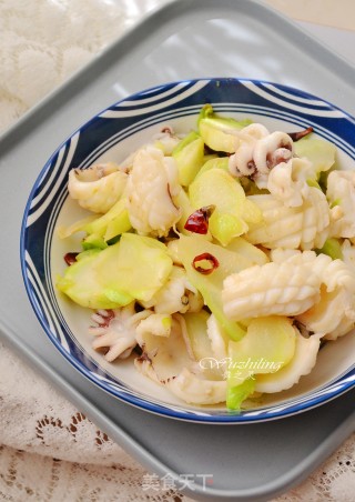 Stir-fried Cuttlefish recipe