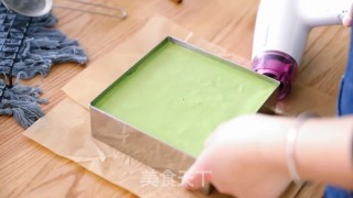 Matcha Two-tone Mousse recipe