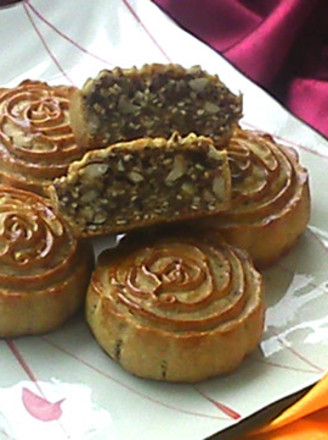 Nut Rose Moon Cake recipe