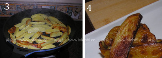 Potato Wedges with Black Pepper recipe