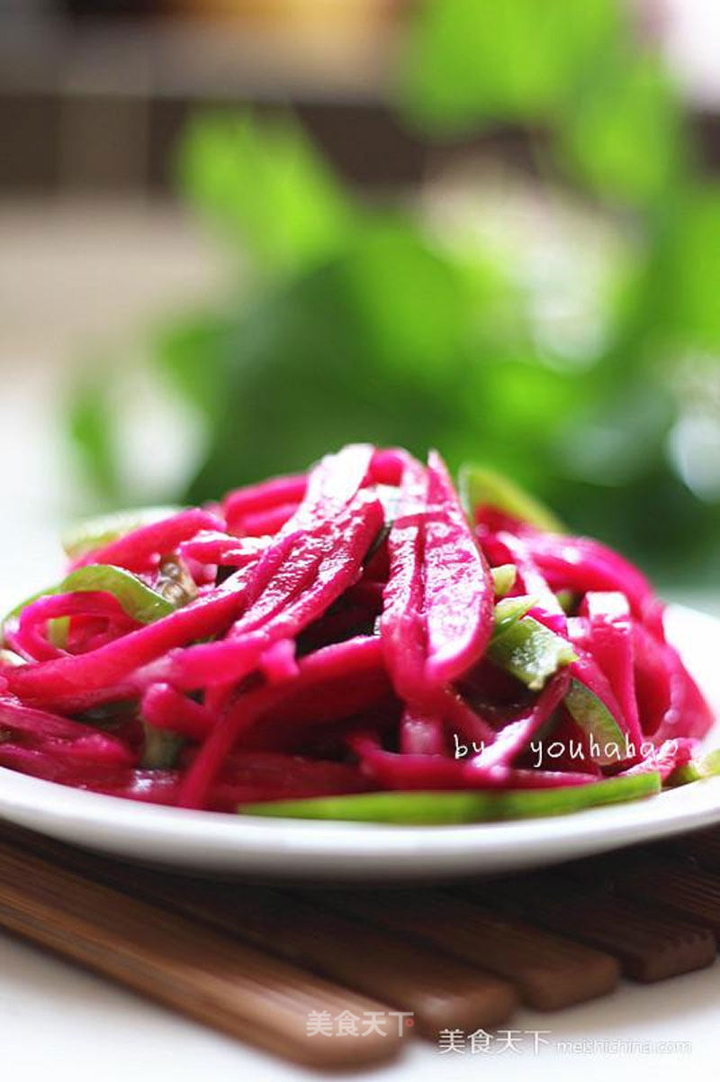 Tossed Pitaya Peel recipe