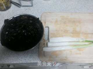 Grilled Fungus with Green Onions recipe