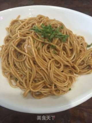 Spicy Peanut Sauce Noodles recipe