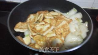 Stir-fried Tofu with Cabbage recipe