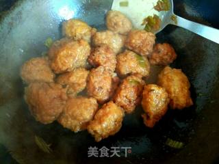 Braised Chicken Tofu Meatballs recipe