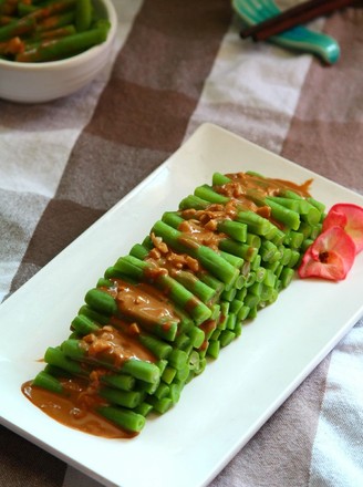 Cowpeas Mixed with Sesame Sauce recipe