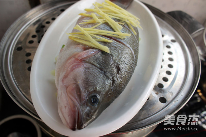 Steamed Sea Bass recipe