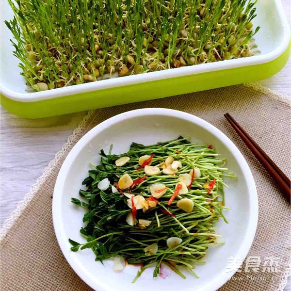 Cold Pea Sprouts recipe