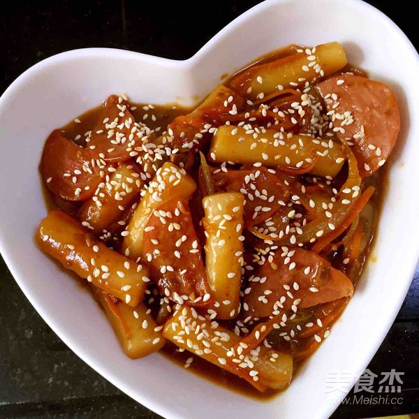 Korean Spicy Stir-fried Rice Cake recipe