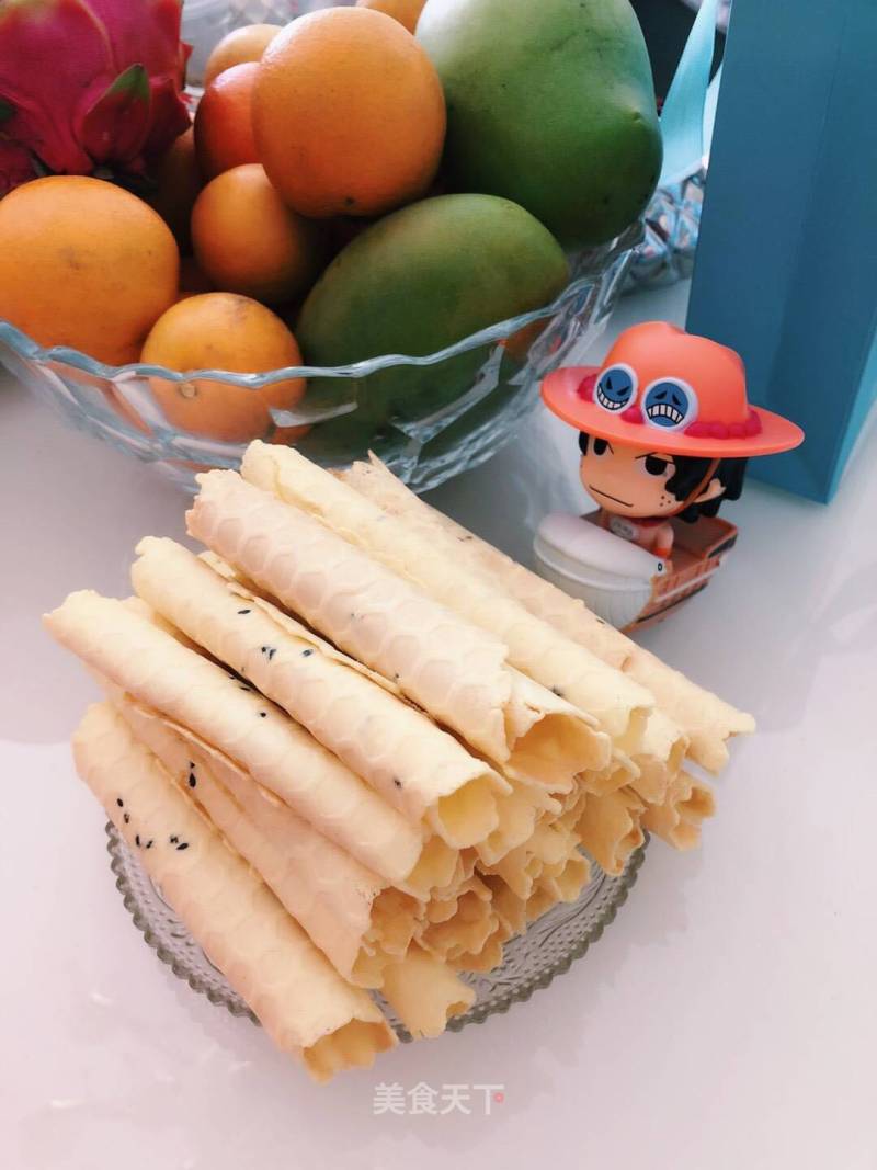 Fragrant Milk Sesame Omelet recipe