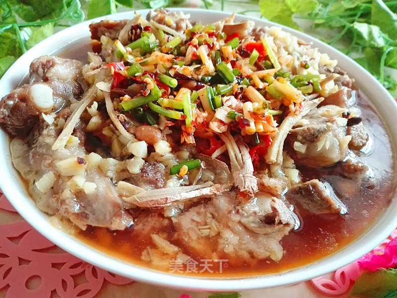 Steamed Pork Ribs with Garlic recipe