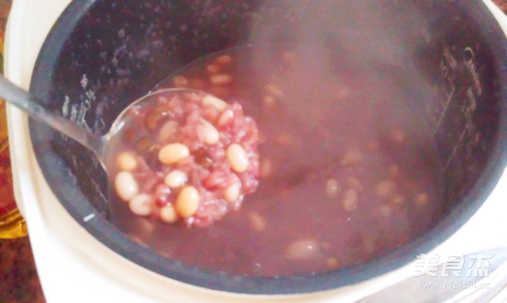 Five Beans and Glutinous Rice Porridge recipe