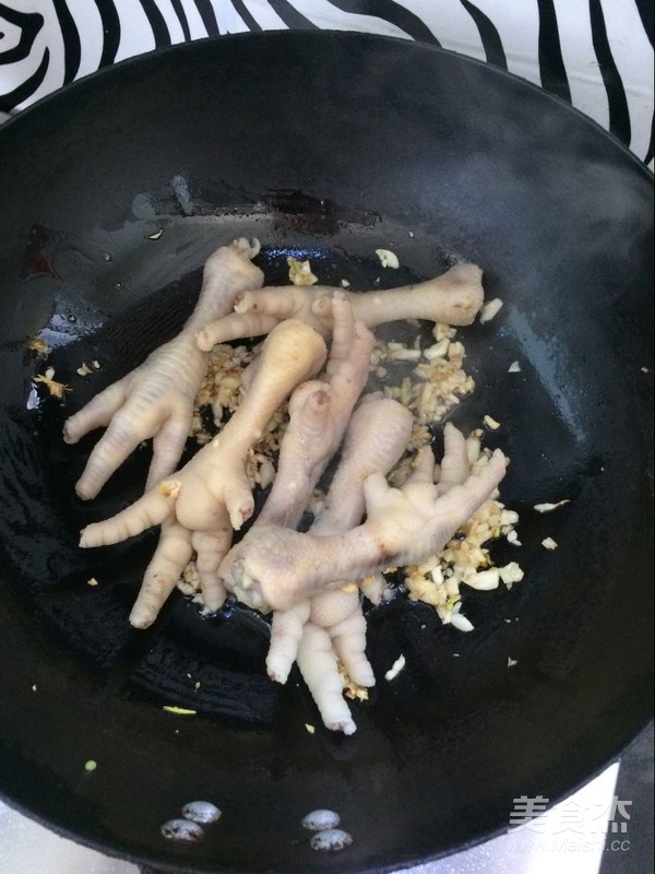 Korean Spicy Chicken Feet recipe