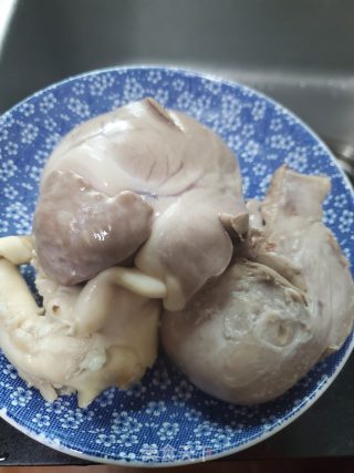 White Cut Pig Heart recipe