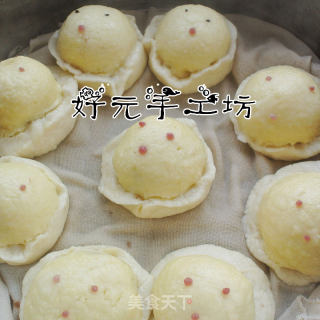 [xi'an] Cute Bean Paste Buns recipe