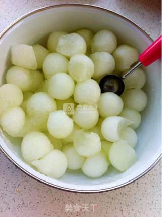Shrimp and Winter Melon Balls recipe