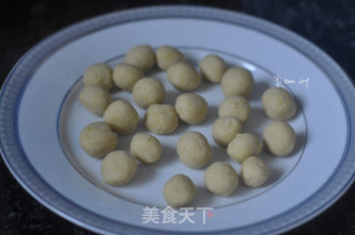 Sweet Potato Balls and Fruit Soup recipe