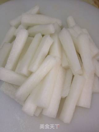 Delicious Radish Sticks recipe