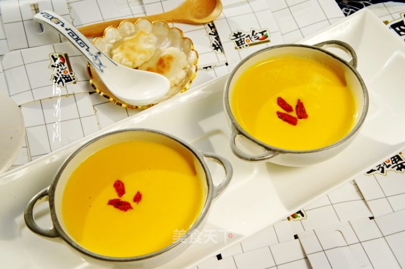 Pumpkin Soup with Milk recipe