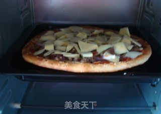 Xinjiang Style Pizza recipe