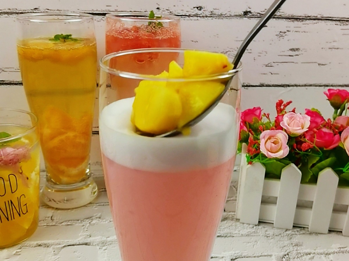 The Same Type of Celebrity Fruit Tea and A Variety of High-value Net Celebrity Bubble Water, recipe