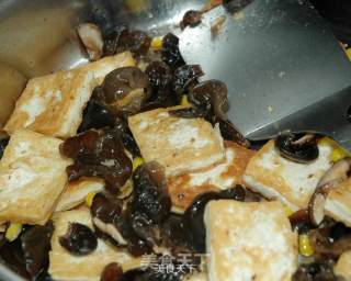 Tofu with Mushrooms recipe