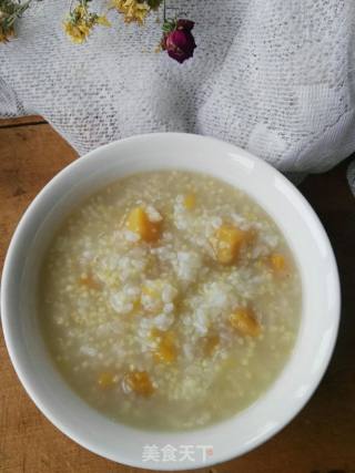 Two Rice Sweet Potato Porridge recipe