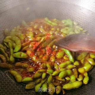 Spicy Fried Edamame recipe