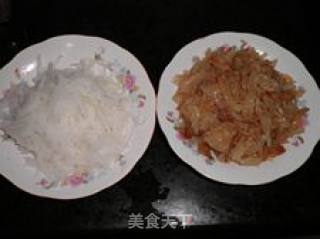 Jellyfish Head Mixed with Shredded Radish recipe