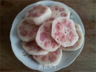 Honey Glutinous Rice Lotus Root recipe