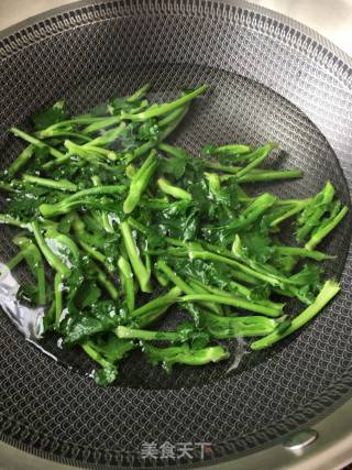 "seafood" Broccoli Sprouts Fried Octopus recipe