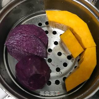 Purple Sweet Potato Pumpkin Breakfast recipe