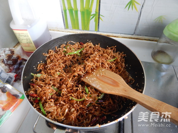 Stir-fried Bean Shreds recipe