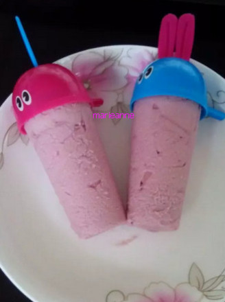 Purple Sweet Potato Cream Ice Cream