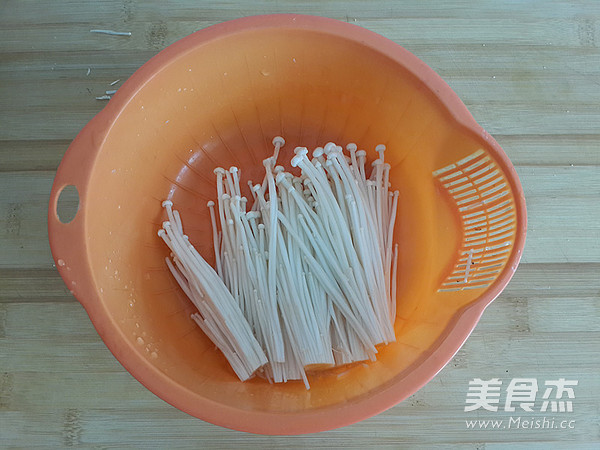 Boiled Enoki Mushroom recipe