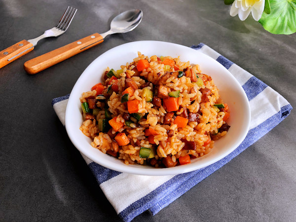 Lao Ganma Chicken Fried Rice recipe