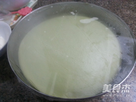 Matcha Potato Salty Bread recipe