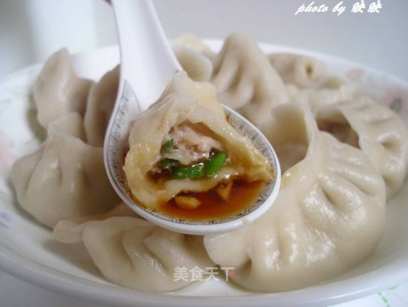 Gourd Meat Dumplings recipe
