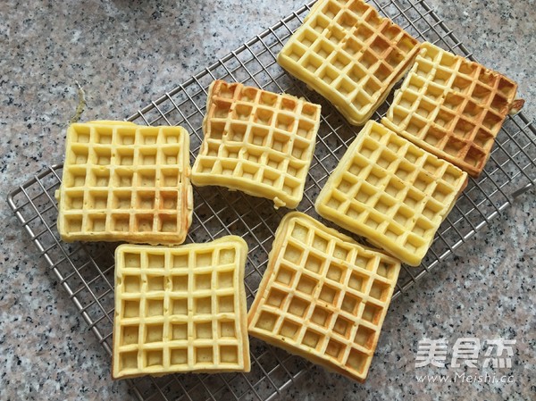 Cranberry Cream Waffles recipe