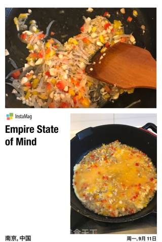 Three-color Whitebait Omelette recipe