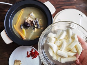 🔥danggui Codonopsis and Yam Black Chicken Soup👏girls with Cold Hands and Feet in Winter Should Drink Quickly ❗️ recipe