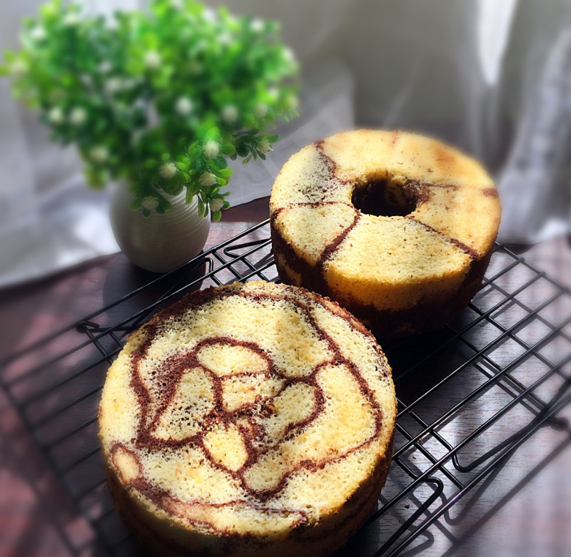 Two-color Chiffon Cake recipe