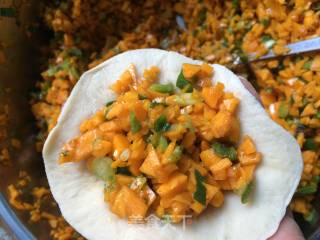 Homemade Green Pepper Pumpkin Buns recipe