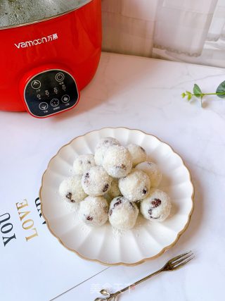 Honey Beans and Yam Coconut Balls recipe